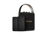 Marshall Stockwell II Portable Bluetooth Speaker, Black and Brass