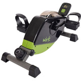 Stamina Wirk Under Desk Exercise Bike - Fitness Bike with Smart Workout App - Mini Elliptical Under Desk Bike for Home Workout