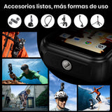 FOSSiBOT F116 Pro Unlocked 5G Mini Rugged Smartphone, 4" 120Hz Pocket Small Cell Phone, 4K Action Camera, 36GB +256GB /1TB, IP69K Waterproof Shockproof, Android 16, 3700mAh, Dual SIM, NFC