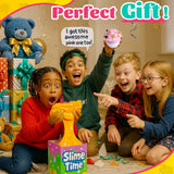 WATERELF Butter Easter Eggs Scented Slime for Girls 10-12, Easter Basket Stuffers Big Slime for Kids Boys Party Favor Stress Relief, Special Toys for Birthday Present - 5.29 Oz - BS006-Honey Waffle