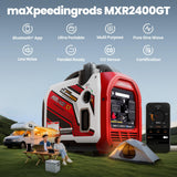maXpeedingrods 2400 Watt Portable Inverter Generator with App RV Home Use