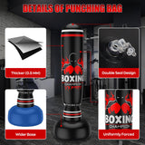 Freestanding Punching Bag for Adults Teens, 69'' Boxing Bag with Stand, Includes Boxing Gloves & Air Pump, Kick Boxing Training Equipment for MMA, Muay Thai, Kickboxing, Fitness for Beginners