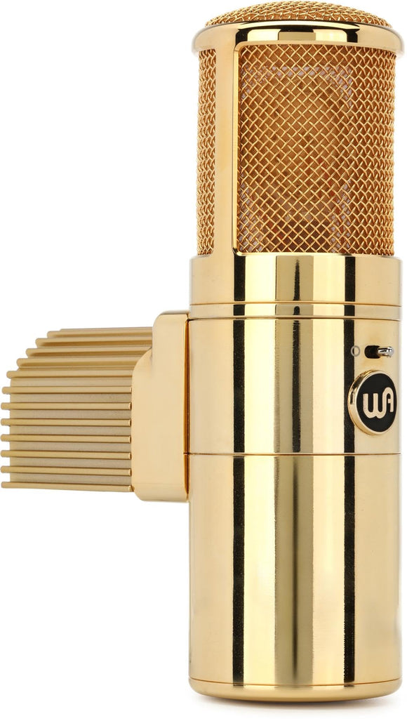 WA-8000 Large-diaphragm Tube Condenser Microphone - Limited-edition Gold Warm Audio