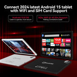 Android 15 Tablet 11 inch, 2025 Latest Tablets with 16GB RAM 128GB ROM 1TB Expand