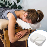 300 Count Disposable Face Cradle Covers, Medical-Grade, Ultra Soft, Luxurious, Non-Sticking Massage Face Covers, Headrest Covers for Massage Tables & Massage Chairs