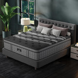 Queen Size Mattresses, 14 Inch Luxury Hybrid Queen Mattress in a Box, Gel Memory Foam Mattress with Pocket Springs, Pressure Relief, Cooling Sleep, Edge Support, Fiberglass-Free, 365-Night Trial
