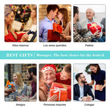 Neck Massager Back Neck and Shoulder Massager with Heat - Deep Tissue 4D Kneading Massage Pillow WOQQW