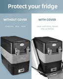 BougeRV 53 Quart Insulated Protective Cover, 12 Volt Portable Refrigerator Cover, Car Freezer Cover (Refrigerator NOT Included)