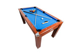 5.5-Foot Billiard/Pool Table (Brown) RACK
