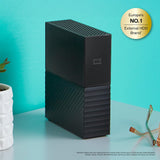 WD 24 to My Book External Desktop Hard Drive, USB 3.2 Gen 1, exFAT, SuperSpeed USB-A Cable, Backup and Password Protection