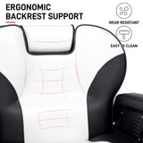OmySalon Classic Barber Chair Reclining Hair Salon Stylist Chair All Purpose, Heavy Duty Hydraulic Pump, Adjustable Headrest, Tattoo Barbershop Beauty Spa Equipment