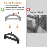 Wiracks Heavy Duty Clothes Rack for Hanging Clothes 350lbs Clothing Rack 3" industrial Wheels 51 to 71" W x 16.53" D x 65" to 71" H Adjustable Rolling Clothes Rack Coat Rack Garment Rack Black