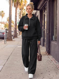 Trendy Queen Women Sweatsuits Casual Fall 2 Piece Matching Sweat Sets 2026