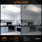 Mcacggo 30 Pack 2x4 LED Flat Panel Light 5000K-4000K-3000K, 0-10V Dimmable