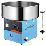 Commercial Cotton Candy Machine, Professional Candy Floss Maker, for Home, Kids Birthday, Family Party (Blue, Without Cart)