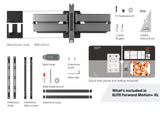 Vogel's TVM 5855 Full-Motion Ultra Strong TV Wall Mount for Large and Heavy TVs up to 100 inches and 165 lbs, Swivels up to 120°, Max. VESA 600x400, Universally Compatible