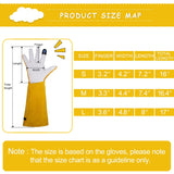 FEISHDEK Medium Size - 2 Pairs Cactus Gloves Gardening Thorn Proof Ladies, Women Garden Gloves