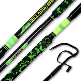 Fiblink Fishing Gaff Portable Travel Fish Gaff with S316 Stainless Steel Fishing Hook Non-Slip Camouflage Handle 2Piece Gaff for Saltwater Offshore 8'