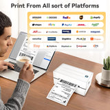 Thermal Shipping Label Printer, Wireless 4x6 Shipping Anycash