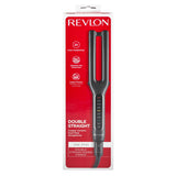 Revlon Double Straight Copper Ceramic Dual Plate Hair Straightener | Faster Styling and Reduced Damage