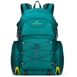 Maelstrom Hiking Backpack, 40L Waterproof Camping Daypack for Men and Women, Lightweight Travel Pack with Rain Cover (Green)