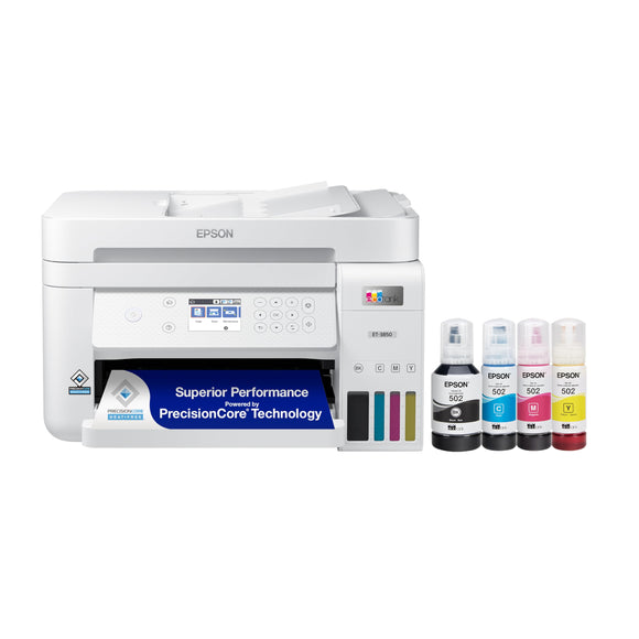 Wireless Color All-in-One Cartridge-Free Supertank Printer Epson