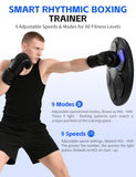 Music Boxing Training Machine for Kids & Adults - 9 Modes & 9 Speeds,Bluetooth Smart Boxing Machine,Wall Target Punching Workout,Reflex Training Suitable