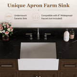 DELUXE LIVING 48" Bathroom Vanity with Sink, Fully Assembled, Walnut