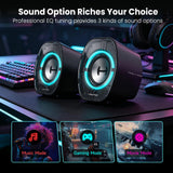 Edifier G1000 II Bluetooth Gaming Desktop Speakers, Black