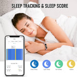 Bakoor Fitness Tracker, Fitness Watch with 24/7 Heart Rate Blood Oxygen Sleep Monitor, 1.10" AMOLED HD Touch Color Screen Step Counter, Activity Trackers Pedometer Health Smart Watch for Women Men