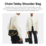 COACH Chain Tabby Shoulder Bag