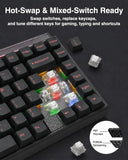 Aula Hero 75 Wireless Gaming Keyboard 75%, Hall Effect Magnetic Switches