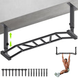 Kipika 48" Ceiling Mounted Pull Up Bar, Heavy Duty Multi-Grip Chin Up Bar,Mounted Pull Up Bar,Height Adjustable, Ideal for Home Gym and Strength Training Kipika