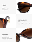 SOJOS Vintage Oversized Cateye Sunglasses Womens SJ2634