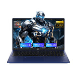 NIMO 17.3" FHD Gaming Laptop, AMD Ryzen 5 6600H (Beat i7-1165G7, 6-Core up to 4.5GHz) 16GB DDR5 RAM 512GB SSD, Radeon 660M Graphics 100W PD Backlit Keyboard Fingerprint Computer for Student & Business