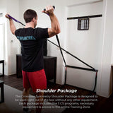 Crossover Symmetry Crossover Cords - Shoulder Resistance/Exercise Bands - Perfect for Warmups, Arm Care, Rotator Cuff Exercise or Physical Rehab from Injury - One Set of 2 Cords