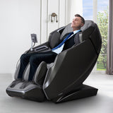 AmaMedic 2026 Revive | 4D Massage | Full Body Massage Chair | Health Fingerprint Sensor| AI Health Detection| 40 Cell Full Body Air Massage | Black (Black)