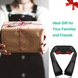 Neck Back Massager with Heat, Electric Shiatsu Back Massage Device, Portable Deep Tissue 3D Kneading Pillow Medcursor