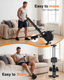 Superun 2026 Upgraded Rowing Machines for Home, Magnetic Rowing Machine with 32 Levels, Rower Machine of Quiet Resistance & 300LBS Weight Capacity, Row Machine with LED Monitor, App Supported, Black