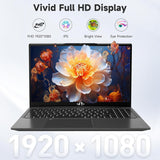 NIMO 15.6" FHD IPS Ultra-Light Laptop, Intel Hexa Cores I3 (Up to 4.4GHz, beat i7-1165G7), 65W PD Fast Charge, 8GB RAM 256GB SSD, Backlit Keyboard, Fingerprint PC for Campus Nomad & Remote Work