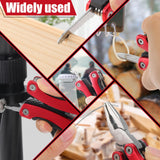 Lanties 20 Pack Mini Multitool Bulk Gift for Dad Men Him Swag Bags Stuffers 6 in 1 Multi Tool Pen Multitool Pliers Pocket Knife Father's Day for Men Birthday Camping Survival, 5 Colors
