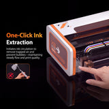 DXZ A4 8.3" DTF Printer with XP600 Printhead, 2X Faster Than R1390/L1800, Automatic Maintenance, One-Click Ink Extraction, White Ink Stirring, 2-Year Ink Supply