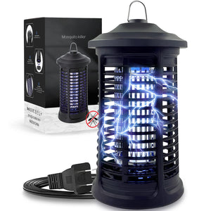 Electric Bug Zapper Indoor/Outdoor, 4200V High Powered Mosquito Zappers Killer, Waterproof Insect Fly Swatter Zapper Dickinda