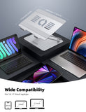 Adjustable Laptop Stand, Portable Laptop Riser, Aluminum Laptop Stand for Desk Foldable Lamicall