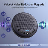 EMEET Luna Plus Conference Speaker and Microphone w/ 8 Mics, 360° Voice Pickup
