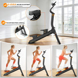 YCCHENG Magnetic Stair Stepper, 16-Level Resistance Vertical Climber