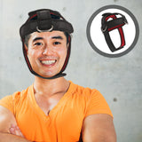 Harness Neck Support Neck Exerciser Sports Headband Weight Lifting Neck Trainer Fitness Equipment for Neck Growth and Strength Training GANAZONO