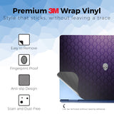 Laptop Skin Compatible with Alienware 16/16X Aurora (2025) - Antique Purple - Premium 3M Vinyl Protective Wrap Decal Cover - Easy to Apply | Crafted in The USA by MightySkins