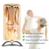 Portable Clothes Dryer, 900W Fast Drying & Large Load Capacity for Laundry and Shoes - Compact Mini Dryer Machine for Travel, Apartments, RV, Dorm Blue