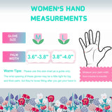 4 Pairs Garden Gloves for Women(L) & 10PCS Gardening Tools Set Floral Gardening Gifts for Women